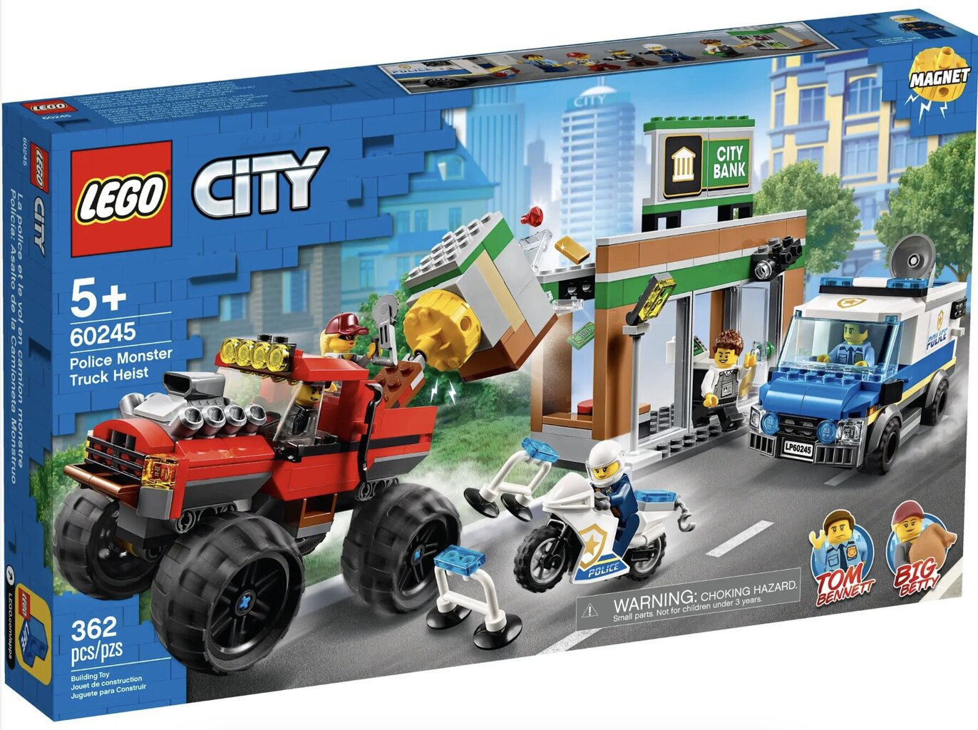 60245 LEGO® City Politseiveoki koletise vargus hind ja info | Klotsid ja konstruktorid | kaup24.ee