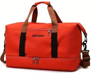Дорожная сумка, красная, 46x28x25 см цена и информация | Чемоданы, дорожные сумки | kaup24.ee