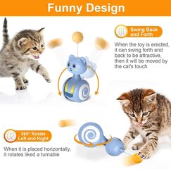 Катящаяся игрушка для кошек Smurf цена и информация | Игрушка для кошек | kaup24.ee