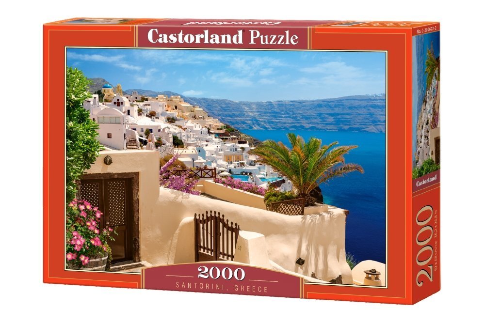 Castorland pusle Santorini, Greece, 2000 tükki hind ja info | Pusled | kaup24.ee