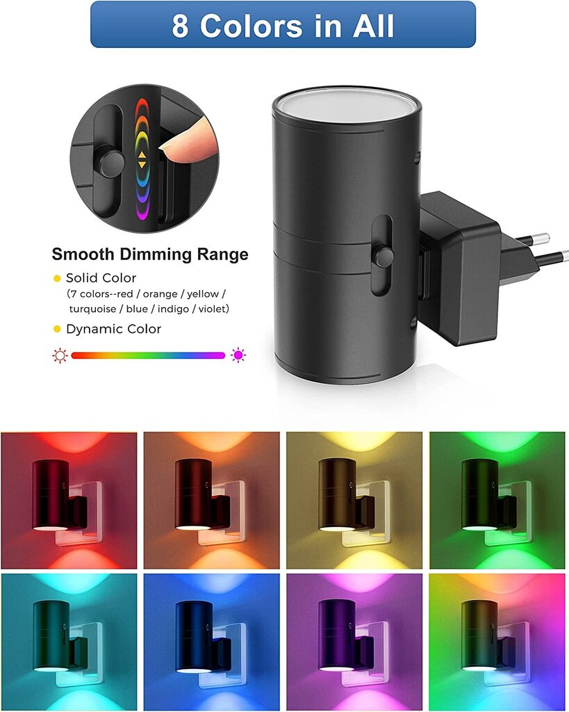 LED Öölamp sensoriga Fulighture hind ja info | Lastetoa valgustid | kaup24.ee