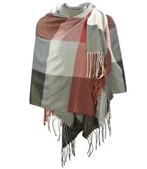 Шаль, тканый шарф, элегантный клетчатый шарф, SHINE цена и информация | Женские шарфы, платки | kaup24.ee