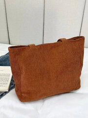 Однотонная сумка, коричневая цена и информация | Женские сумки | kaup24.ee