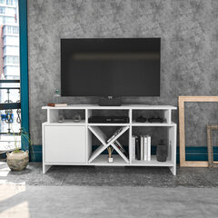 TV alus Asir, 120x29,9x60,6 cm, valge hind ja info | TV alused | kaup24.ee