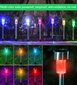 Värviline aiavalgustus Minshuxi, LED RGB, 12tk цена и информация | Aia- ja õuevalgustid | kaup24.ee