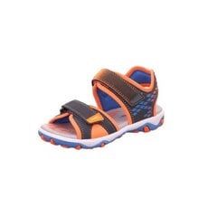 Superfit sandaalid poistele, hall/oranž hind ja info | Laste sandaalid | kaup24.ee