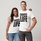 T-särk meestele ja naistele (unisex) "Choose Life" hind ja info | Naiste alussärgid | kaup24.ee
