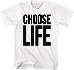 T-särk meestele ja naistele (unisex) "Choose Life" цена и информация | Нательные женские майки | kaup24.ee