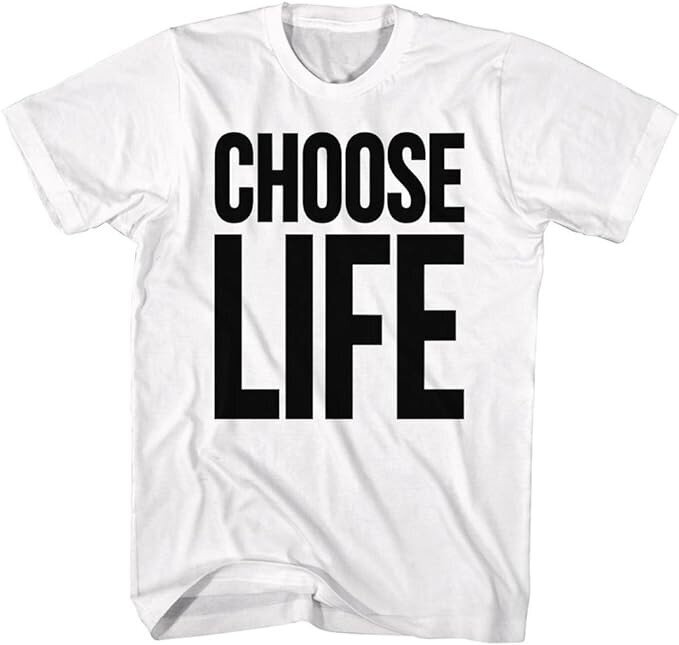 T-särk meestele ja naistele (unisex) "Choose Life" цена и информация | Naiste alussärgid | kaup24.ee