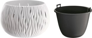 Цветочный горшок Prosperplast Bowl Sandy 29 см, белый цена и информация | Вазоны | kaup24.ee