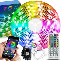 LED RGB Band Koos Wifi Bluetooth Kaugjuhtimispuldiga Ip20 5m hind ja info | LED ribad | kaup24.ee