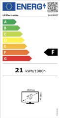 LG 24GL600F-B hind ja info | Monitorid | kaup24.ee