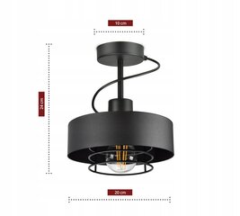 Luxolar ripplamp, must hind ja info | Rippvalgustid | kaup24.ee