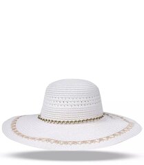 Naiste müts helmestega, valge hind ja info | Naiste mütsid ja peapaelad | kaup24.ee
