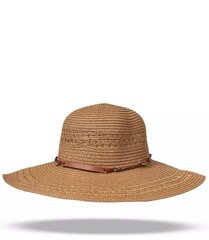 Naiste raffia müts boho võludega, pruun hind ja info | Naiste mütsid ja peapaelad | kaup24.ee