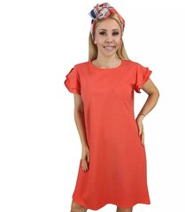 Kleit naistele 15284, oranž hind ja info | Kleidid | kaup24.ee