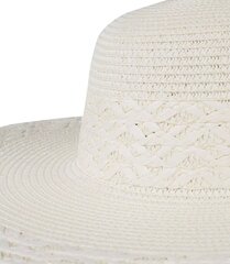 Модная большая плетеная женская шляпа с широкими полями. цена и информация | Женские шапки | kaup24.ee