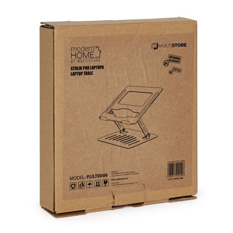 Kokkupandav sülearvuti alus Modern Home PJJLT0006 цена и информация | Sülearvuti tarvikud | kaup24.ee