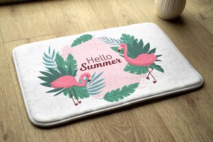 Vannitoa vaip Flaminga Linnud, 90x60 cm hind ja info | Vannitoa sisustuselemendid ja aksessuaarid | kaup24.ee