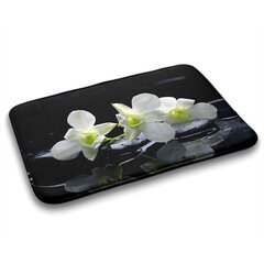 Vannitoa vaip Orhideed, 90x60 cm цена и информация | Аксессуары для ванной комнаты | kaup24.ee