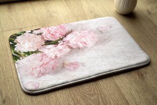 Vannitoa vaip Lilled Nelk, 90x60 cm цена и информация | Аксессуары для ванной комнаты | kaup24.ee