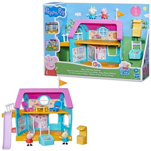 Peppa Pig mängumaja + 2 kujukest hind ja info | Tüdrukute mänguasjad | kaup24.ee