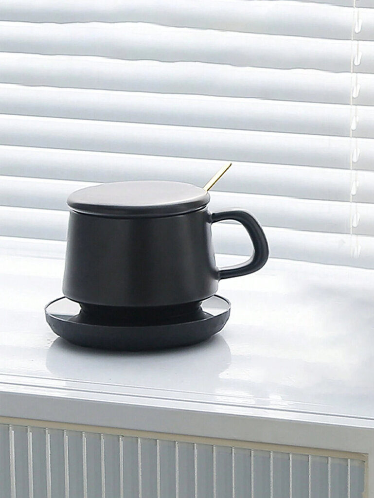Elektriline kohvitassi soojendaja, must цена и информация | Muu köögitehnika | kaup24.ee