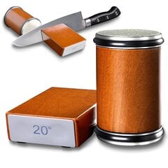 Точилка для ножей, коричневая цена и информация | Ножи и аксессуары для них | kaup24.ee
