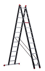 Трехсекционная лестница ALTREX Mounter professional (3x10; до 7,70 м)) цена и информация | Лестницы для батутов | kaup24.ee