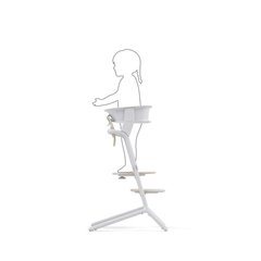 Cybex обучающая башня для стула Lemo Learning Tower Set, All White цена и информация | Стульчики для кормления | kaup24.ee