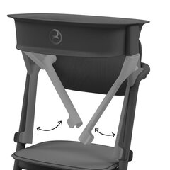 Cybex arendav torn toolile Lemo Learning Tower Set, Stunning Black hind ja info | Laste söögitoolid | kaup24.ee