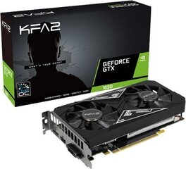 KFA2 GeForce GTX 1650 Ex Plus 65SQL8DS93EKb hind ja info | Videokaardid (GPU) | kaup24.ee