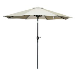 Солнцезащитный зонт Besk, серый цена и информация | Зонты, маркизы, стойки | kaup24.ee