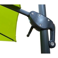Солнцезащитный зонт Besk, 3 х 3 м, зеленый цена и информация | Зонты, маркизы, стойки | kaup24.ee