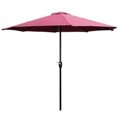 Солнцезащитный зонт Besk, 2,7 м, красный цена и информация | Зонты, маркизы, стойки | kaup24.ee