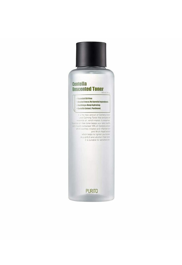 Näotoonik Purito Centella Unscented, 200 ml hind ja info | Näopuhastusvahendid | kaup24.ee