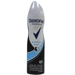 Deodorant Rexona Invisible Aqua 48H, 150 ml hind ja info | Deodorandid | kaup24.ee