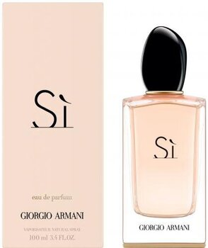 Kahjustatud pakendiga toode. Giorgio Armani Si EDP naistele 100 ml hind ja info | Parfüümid ja kosmeetika kahjustatud pakendis | kaup24.ee