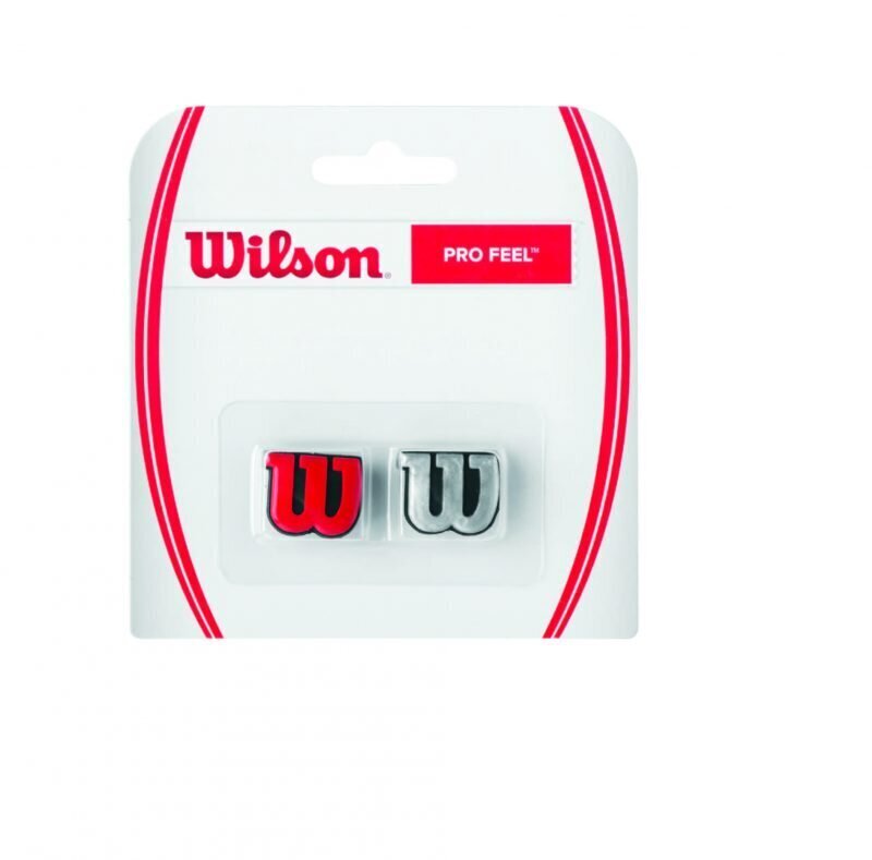 Vibratsioonisummuti Wilson Pro Feel, hõbedane/punane hind ja info | Välitennise tooted | kaup24.ee