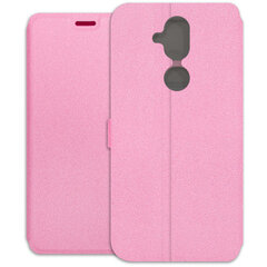 Nokia 8.1 - чехол для телефона Wallet Book - розовый цена и информация | Чехлы для телефонов | kaup24.ee