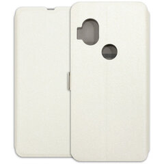 Motorola One Hyper - чехол для телефона Wallet Book - белый цена и информация | Чехлы для телефонов | kaup24.ee