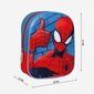 Seljakott Spiderman 3D Touch цена и информация | Koolikotid, sussikotid | kaup24.ee