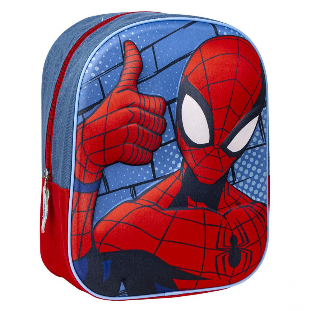 Seljakott Spiderman 3D Touch цена и информация | Koolikotid, sussikotid | kaup24.ee