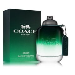 Туалетная вода Coach Green EDT для мужчин, 100 мл цена и информация | Мужские духи | kaup24.ee