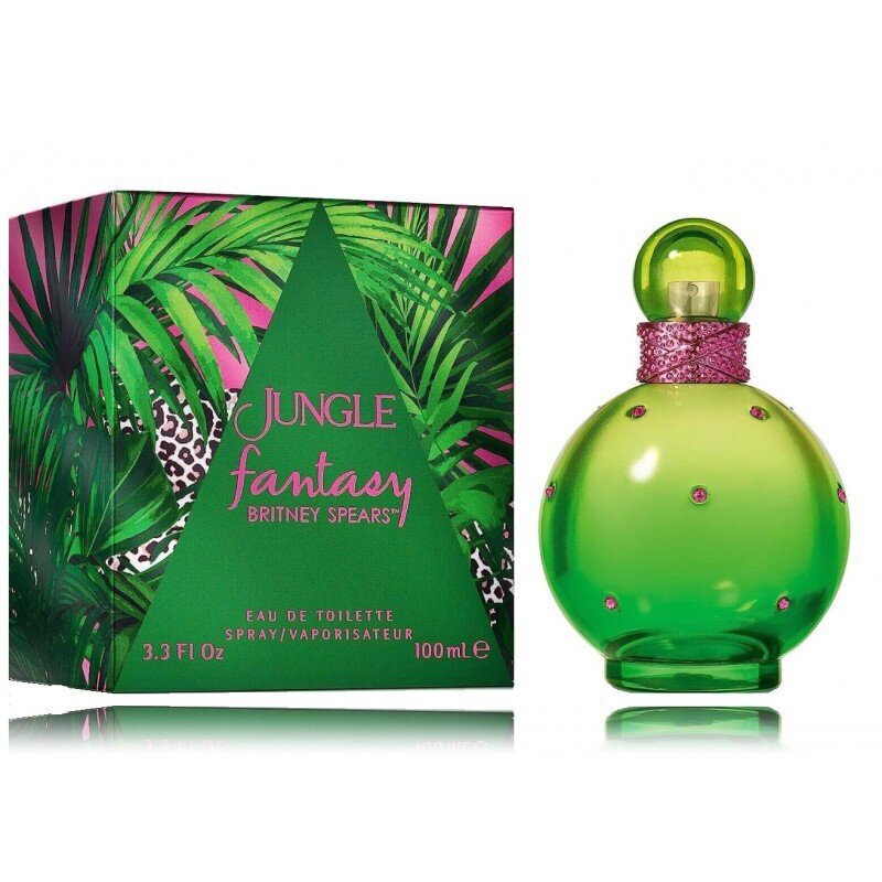 Tualettvesi Britney Spears Jungle Fantasy EDT naistele, 100 ml цена и информация | Naiste parfüümid | kaup24.ee