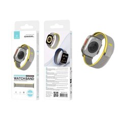 Techancy watch band, grey / yellow цена и информация | Аксессуары для смарт-часов и браслетов | kaup24.ee