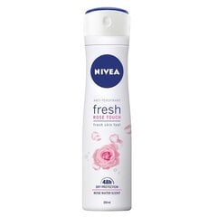 Антиперспирант Nivea Rose Touch 48H Fresh, 150 мл цена и информация | Дезодоранты | kaup24.ee