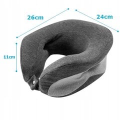 Подушка для шеи-круассан с высоким краем от Medi Sleep цена и информация | Подушки | kaup24.ee