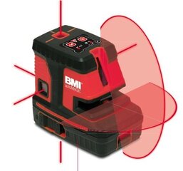 Risti- ja 5-realine lasernivelliir BMI autoMagic vastuvõtjaga hind ja info | Käsitööriistad | kaup24.ee