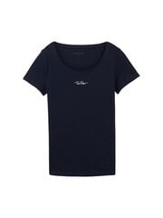 Женская футболка Tom Tailor, темно-синий цвет цена и информация | Женские футболки | kaup24.ee